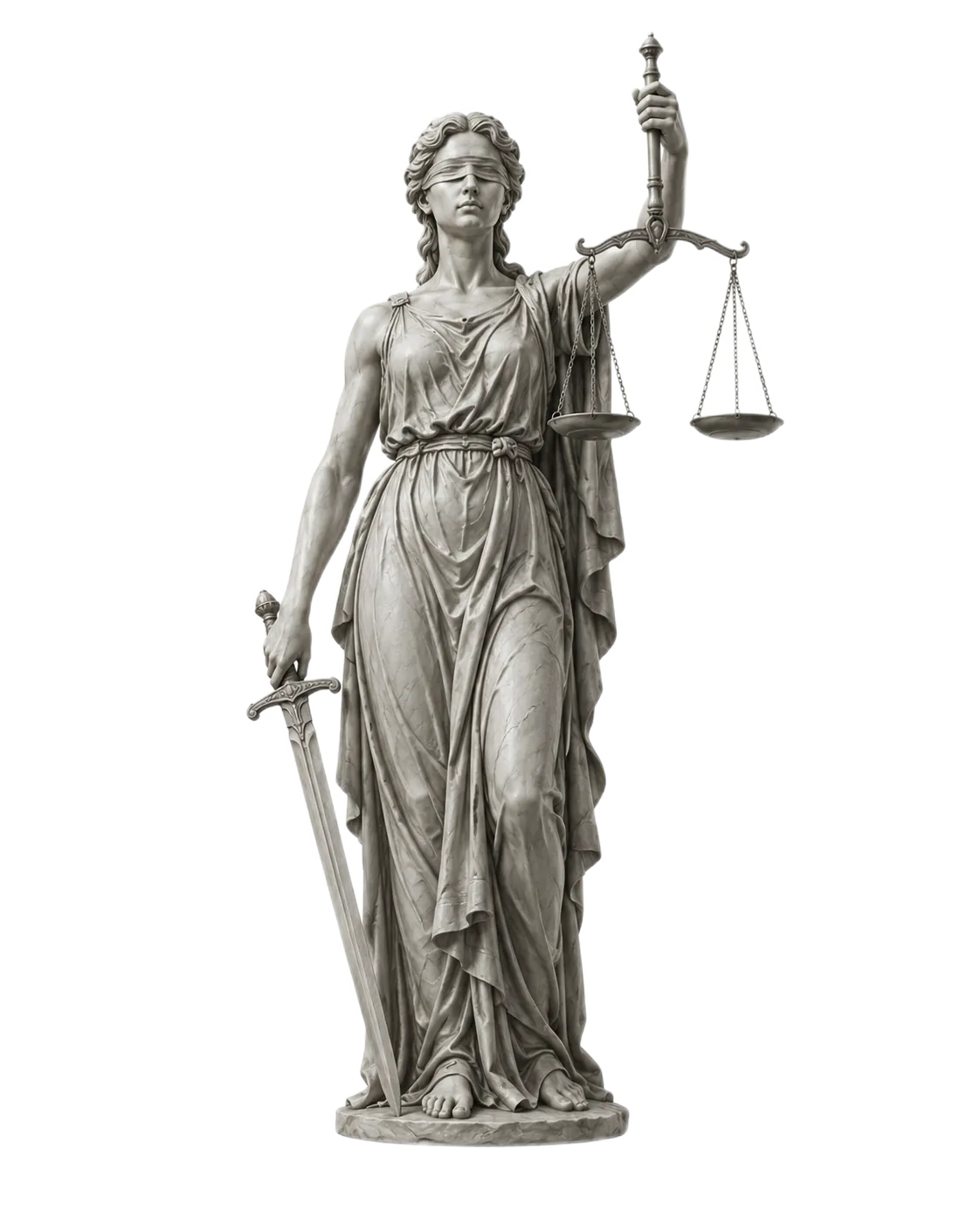 Богиня правосудия с весами